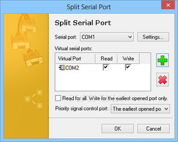 Serial Port Splitter screenshot 4