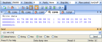 Serial Port Terminal screenshot