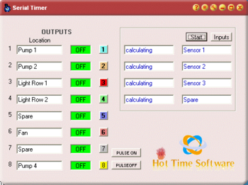 Serial Timer screenshot