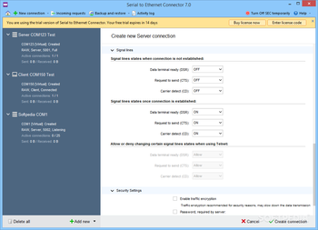 Serial to Ethernet Connector screenshot 4