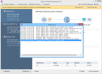 Serial to Ethernet Connector screenshot 9