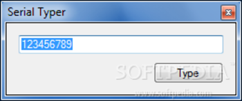 Serial Typer screenshot
