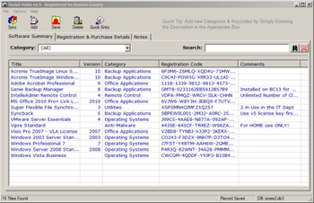 Serial-Vault screenshot