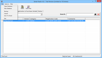 Serial-Vault screenshot 4