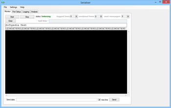 Serialiser screenshot