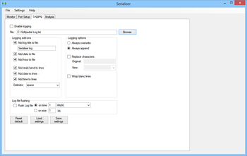 Serialiser screenshot 3