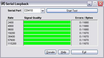 SerialLoopbackTest screenshot