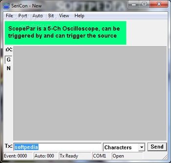 SeriCon screenshot