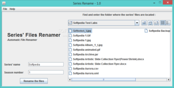 Series Rename screenshot