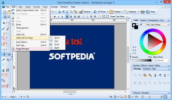 Serif DrawPlus Starter Edition (formerly Serif DrawPlus) screenshot 3
