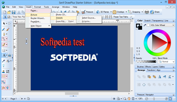Serif DrawPlus Starter Edition (formerly Serif DrawPlus) screenshot 5