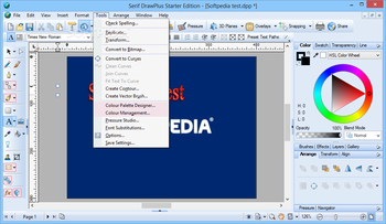 Serif DrawPlus Starter Edition (formerly Serif DrawPlus) screenshot 7