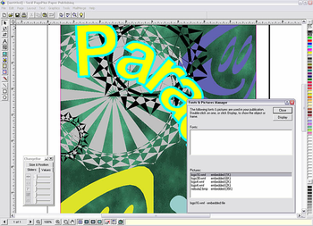 Serif PagePlus screenshot