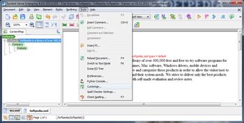 Serna XML Editor screenshot 6