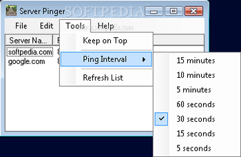 Server Pinger screenshot 2