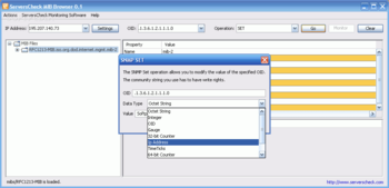 ServersCheck MIB Browser screenshot 3