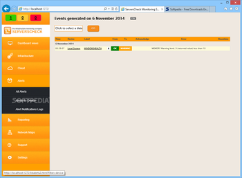 ServersCheck Monitoring Software screenshot 5