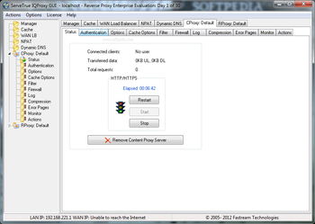 ServeTrue IQ Proxy (formerly Fastream IQ Proxy Server) screenshot 14