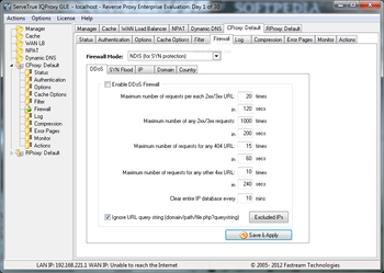 ServeTrue IQ Proxy (formerly Fastream IQ Proxy Server) screenshot 19