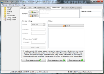 ServeTrue IQ Proxy (formerly Fastream IQ Proxy Server) screenshot 22