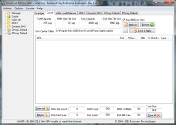 ServeTrue IQ Proxy (formerly Fastream IQ Proxy Server) screenshot 23