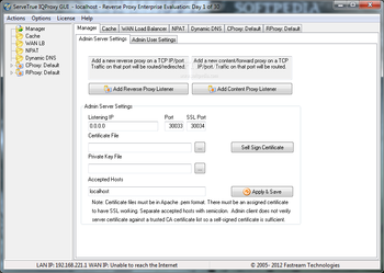 ServeTrue IQ Proxy (formerly Fastream IQ Proxy Server) screenshot 24