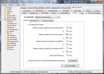 ServeTrue IQ Proxy (formerly Fastream IQ Proxy Server) screenshot 6