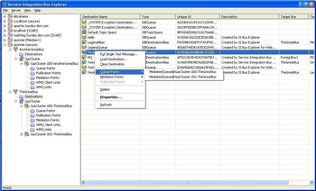 Service Integration Bus Explorer screenshot 2