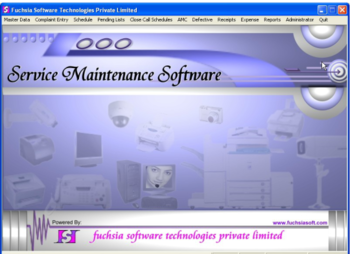 Service Maintenance Software screenshot