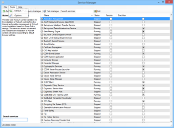 Service Manager Tray screenshot 2