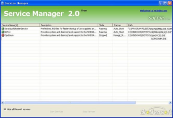 Service Manager screenshot 2