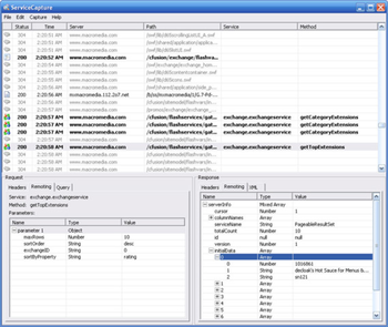 ServiceCapture screenshot