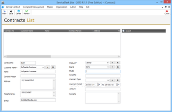 ServiceDesk Lite screenshot