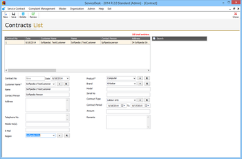 ServiceDesk Standard Edition screenshot