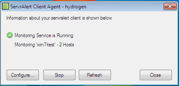 ServrAlert Client screenshot