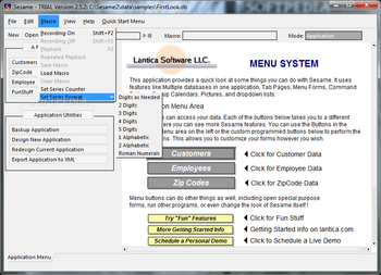 Sesame Database Manager screenshot 4