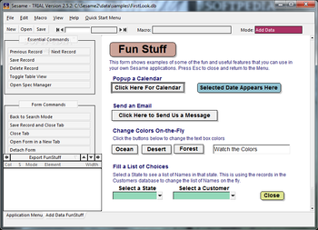 Sesame Database Manager screenshot 6