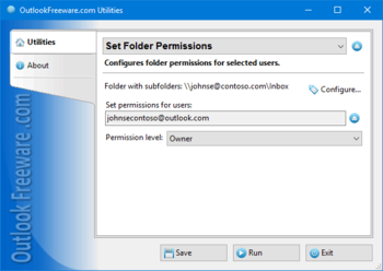 Set Folder Permissions screenshot