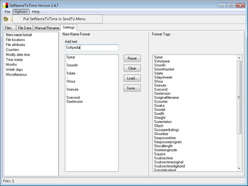 SetNameToTime screenshot 4