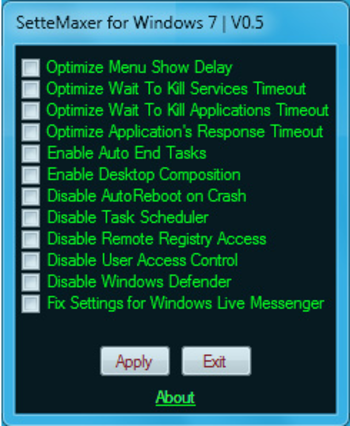 SetteMaxer screenshot