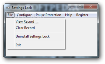 Settings Lock screenshot 2