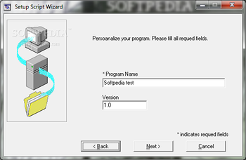 Setup Script Wizard screenshot 3