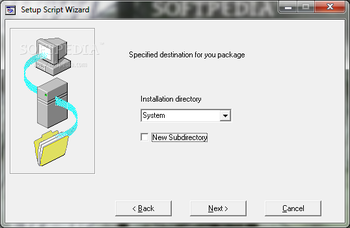 Setup Script Wizard screenshot 5
