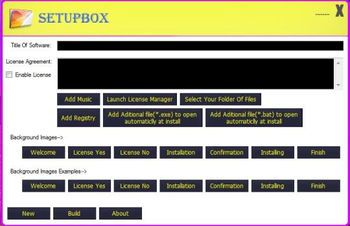 SetupBox screenshot