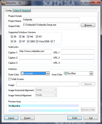 SetupDev screenshot