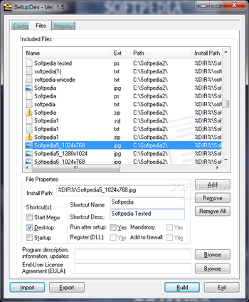 SetupDev screenshot 2
