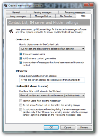 Setup.ini Configuration Tool screenshot 8