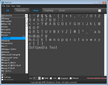 sFont screenshot