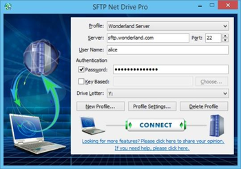 SFTP Net Drive screenshot
