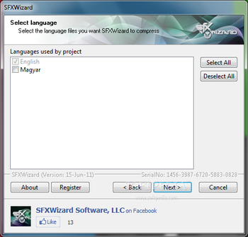 SFXWizard screenshot 5